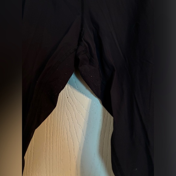 Lululemon Fast and Free Brushed Fabric High-Rise Tight 28" Black Size 18 - Picture 3 of 5